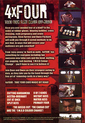 4 X Four by Dave Forrest & Big Blind Media - DVD