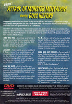 Attack Of Monster Mentalism - Volume 1 by Docc Hilford - DVD - Got Magic?