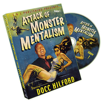 Attack Of Monster Mentalism - Volume 1 by Docc Hilford - DVD - Got Magic?