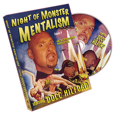 Night Of Monster Mentalism - Volume 4 by Docc Hilford - DVD - Got Magic?