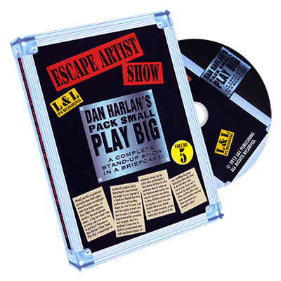 Harlan Escape Artist Show - DVD - Got Magic?