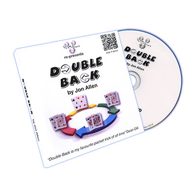 Double Back (DVD and Cards) by Jon Allen - DVD - Got Magic?