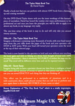 Taylor Made Book Test by David Taylor - DVD - Got Magic?