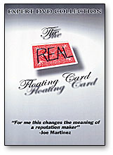 Real Floating Card by Eric James - DVD - Got Magic?