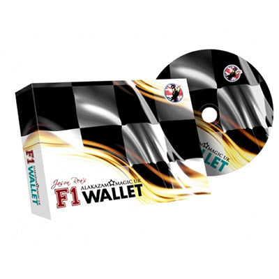F1 Wallet (Red) by Jason Rea and Alakazam - DVD - Got Magic?