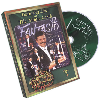 Lecturing Live At The Magic Castle Vol. 3 by Fantasio - DVD - Got Magic?