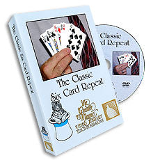 Six Card Repeat Greater Magic Teach In, DVD - Got Magic?