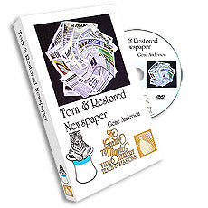 Torn & Restored Newspaper DVD by Gene Anderson Greater Magic, - Got Magic?