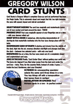 Card Stunts by Gregory Wilson - DVD - Got Magic?