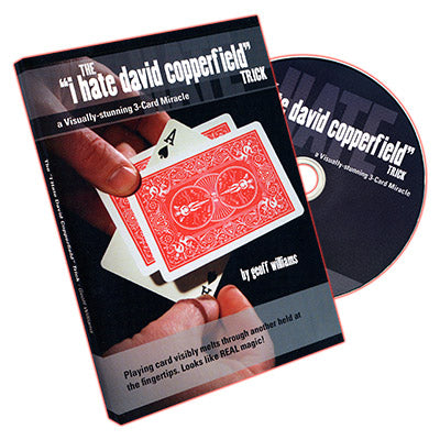 I Hate David Copperfield Trick by Geoff Williams - DVD - Got Magic?