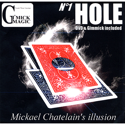 Hole (RED)(DVD and Gimmick) by Mickael Chatelain - DVD - Got Magic?
