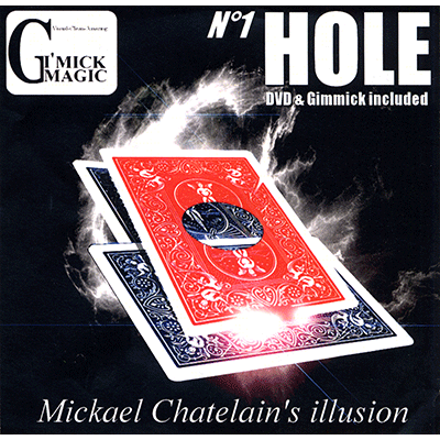 Hole (BLUE)(DVD and Gimmick) by Mickael Chatelain - DVD - Got Magic?