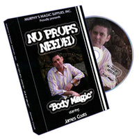 No Props Needed (Body Magic) by James Coats - DVD - Got Magic?
