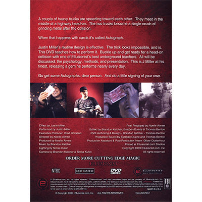 Autograph by Justin Miller - DVD - Got Magic?