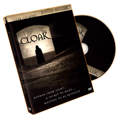 The Cloak by Justin Miller - DVD - Got Magic?