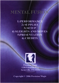 Mental Fusion by Jeremy Moncrief - DVD - Got Magic?