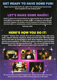 Spellz - Season One - Volume One (Featuring Jay Sankey) by GAPC Entertainment - DVD - Got Magic?