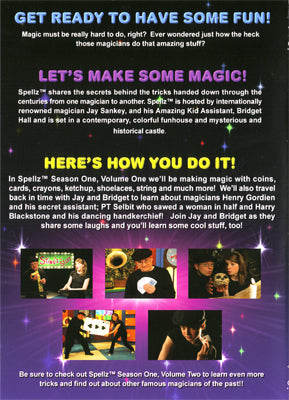 Spellz - Season One - Volume One (Featuring Jay Sankey) by GAPC Entertainment - DVD - Got Magic?
