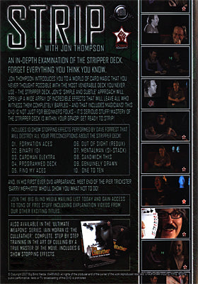 Strip by Jon Thompson & Big Blind Media (With Stripper Deck) - DVD - Got Magic?