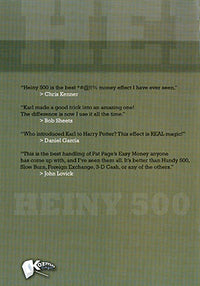 Heiny 500 by Karl Hein - DVD - Got Magic?