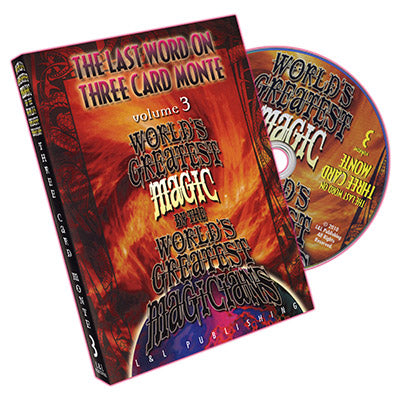 The Last Word on Three Card Monte Vol. 3 by L&L Publishing - DVD - Got Magic?
