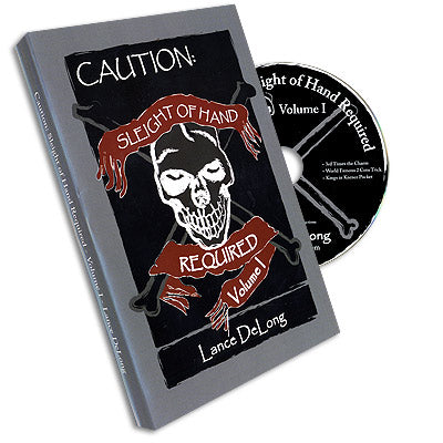 Sleight of Hand Required Volume 1 by Lance DeLong - DVD - Got Magic?