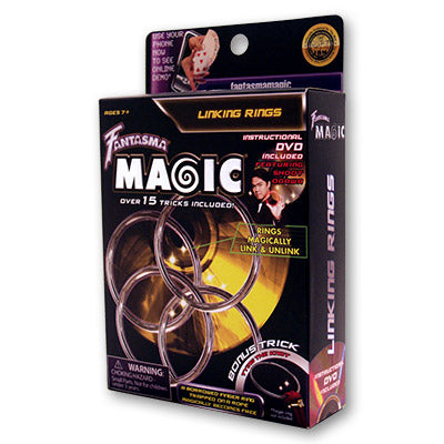 Linking Rings (DVD and 4 Ring Set) by Shoot Ogawa and Fantasma Magic - DVD - Got Magic?