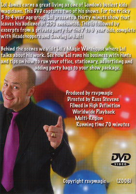 Loads-A-Lolly by Lol James & RSVP - DVD - Got Magic?