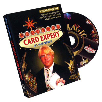 Las Vegas Card Expert by Allan Ackerman - DVD - Got Magic?