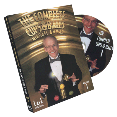 The Complete Cups & Balls Michael Ammar - volume 1 DVD - Got Magic?