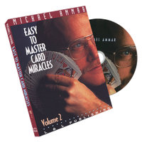 Easy to Master Card Miracles Volume 2 by Michael Ammar - DVD - Got Magic?
