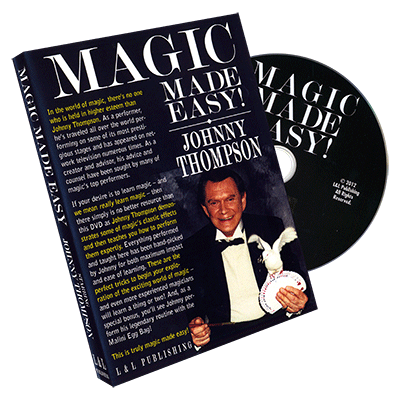 Johnny Thompson's Magic Made Easy by L&L Publishing - DVD - Got Magic?