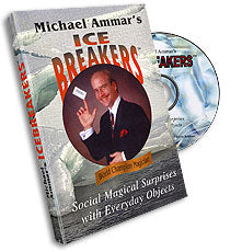 Ice Breakers (with Cards) by Michael Ammar - DVD - Got Magic?