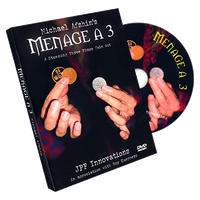 Menage A 3 (DVD and coins) by Michael Afshin and Roy Kueppers - DVD - Got Magic?