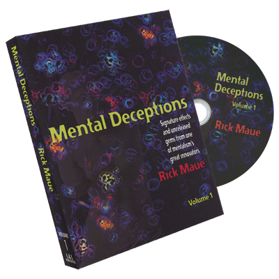 Mental Deceptions Vol. 1 by Rick Maue - DVD - Got Magic?