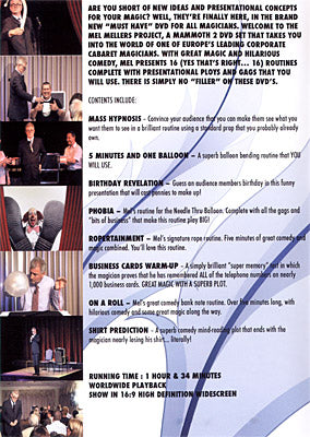 Tickling The Mind #1 by Mel Mellers & RSVP - DVD - Got Magic?