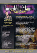 Incredible Magic At The Bar - Volume 5 by Michael Maxwell - DVD - Got Magic?