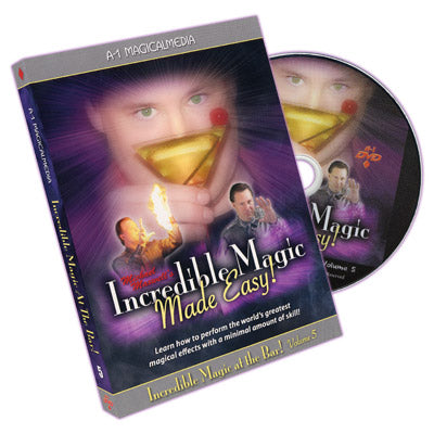 Incredible Magic At The Bar - Volume 5 by Michael Maxwell - DVD - Got Magic?