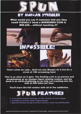 Spun by Morgan Strebler - DVD - Got Magic?