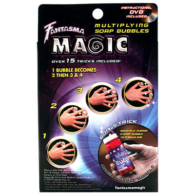 Multiplying Soap Bubbles by Magick Balay and Fantasma Magic - DVD - Got Magic?
