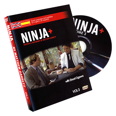 Ninja + Volume 3 (DVD, SPANISH and English) by Matthew Garrett - DVD - Got Magic?