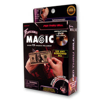 Pen Through Bill by Magick Balay and Fantasma Magic - DVD - Got Magic?