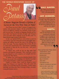 World Renowned Magic of Paul Potassy - DVD - Got Magic?