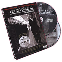 Prohibition 2.0 (2 DVD Set) by Charlie Justice and Jeff Pierce - DVD - Got Magic?