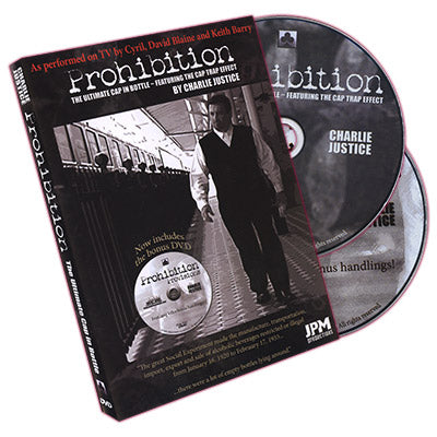 Prohibition 2.0 (2 DVD Set) by Charlie Justice and Jeff Pierce - DVD - Got Magic?