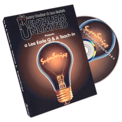 Q & A Teach-In Volume 2: Superscript by Lee Earle - DVD - Got Magic?