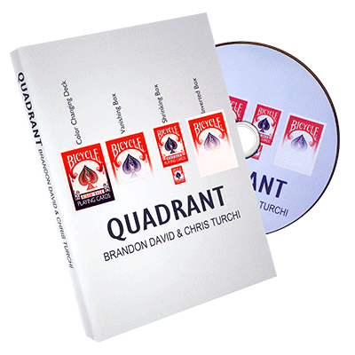 Quadrant by Chris Turchi, Brandon David, and Paper Crane Productions - DVD - Got Magic?