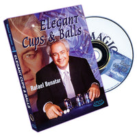 Elegant Cups And Balls by Rafael Benatar - DVD - Got Magic?