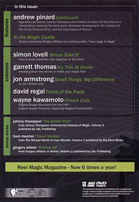 Reel Magic Magazine - Episode 5 (Johnny Thompson) - DVD - Got Magic?