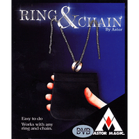 Ring & Chain (DVD included) by Astor Magic - DVD - Got Magic?
